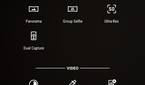screenshot of the Moto G Stylus camera options.