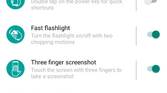 Screenshot of Moto Gestures.