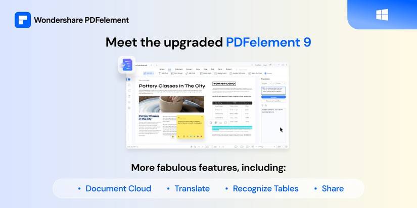 Wondershare PDFelement 9 - PDF Editor: The Smartest Choice to Work with ...