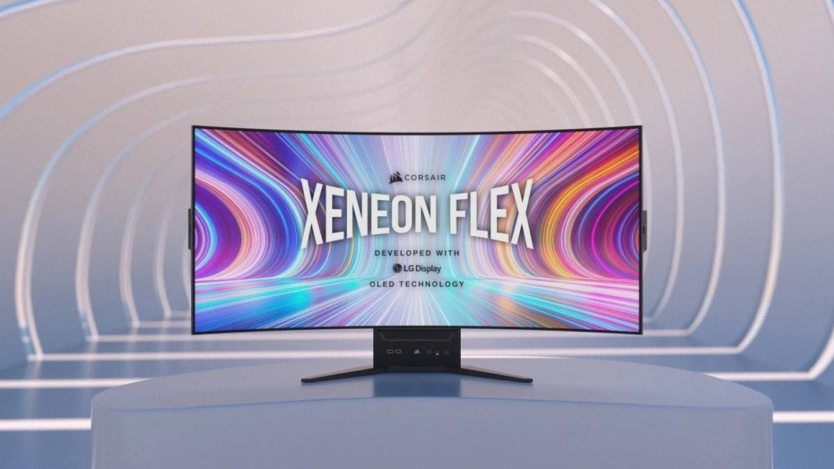 Corsair Xeneon Flex OLED monitor