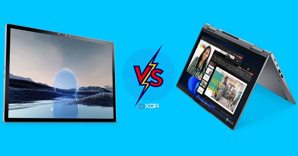 Dell XPS 13 2-in-1 (2022) vs Lenovo ThinkPad X1 Yoga Gen 7