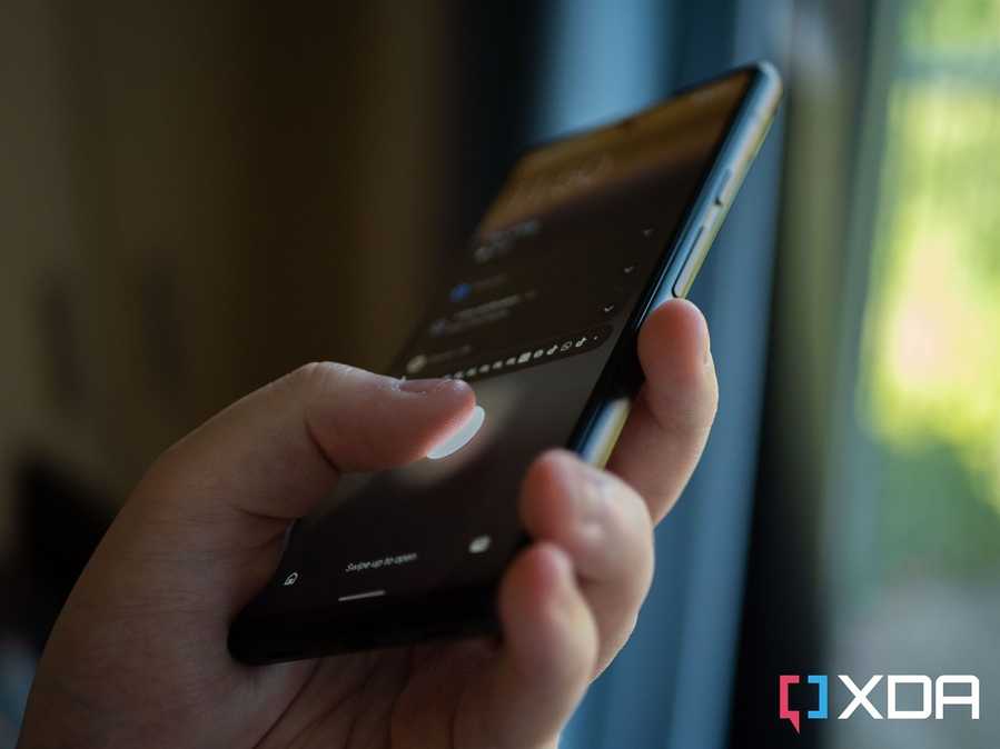 Using the fingerprint sensor on the Pixel 6a