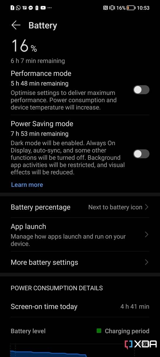 honor 70 battery life