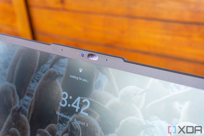 Close up of ThinkPad X13s webcam
