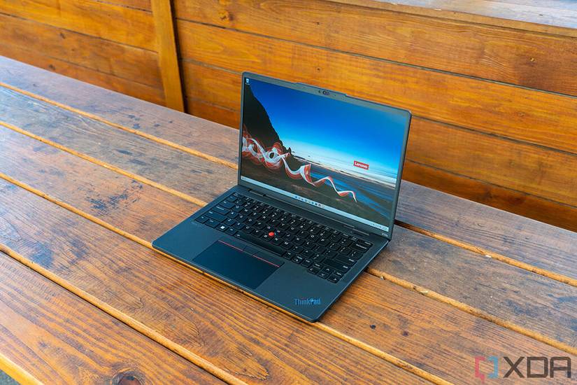 Angled view of Lenovo ThinkPad X13s