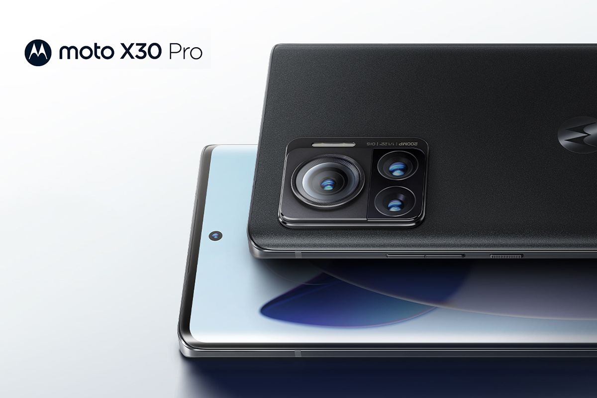 Motorola - moto X30 Pro 8+128GB ブラック Moto X30 Pro with 200MP camera and Snapdragon 8 Gen 1 Plus