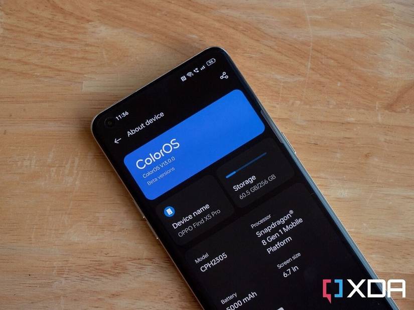 OPPO Find X5 Pro with ColorOS 13