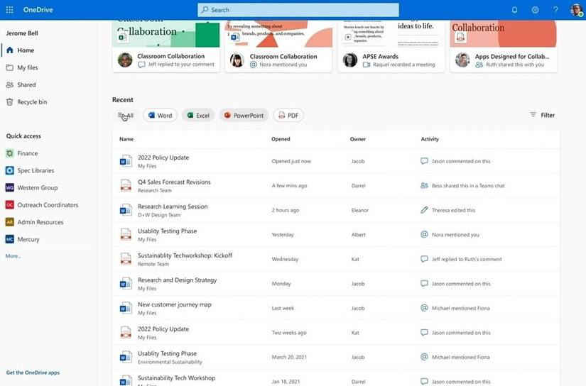 Microsoft redesigns OneDrive as it turns 15 years old