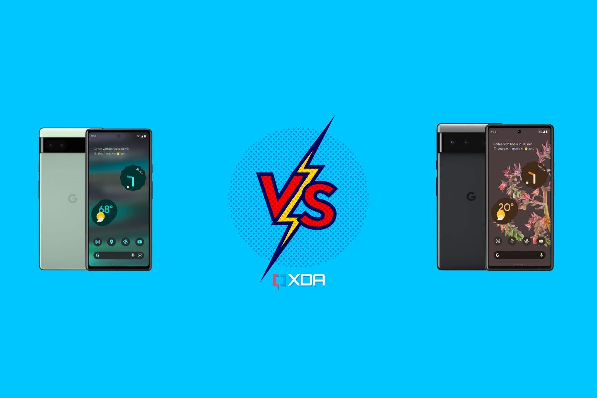 Google Pixel 6a vs Google Pixel 6: Which Google phone should