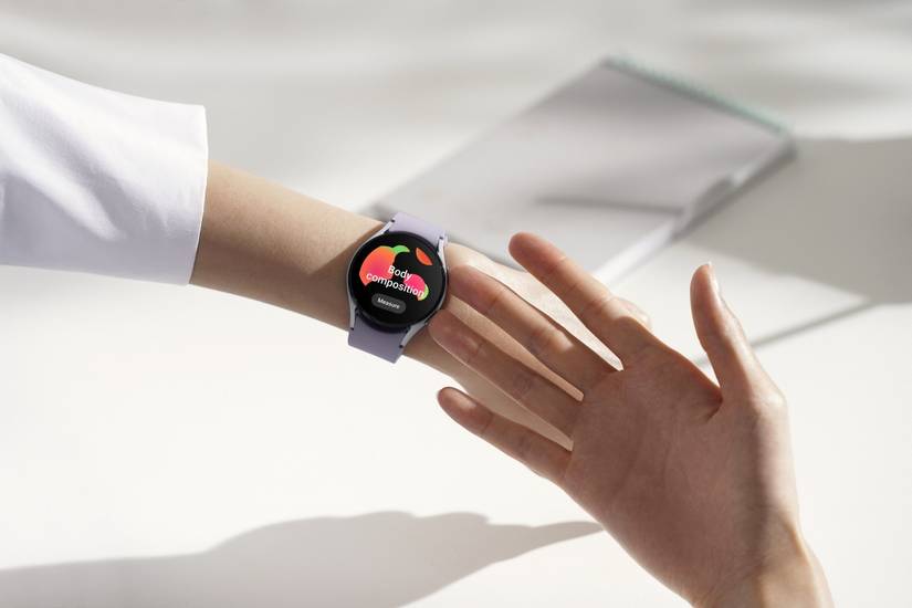 Heart Rate Samsung Galaxy Watch Active On Wrist Samsung Galaxy