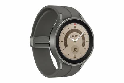 The Galaxy Watch 5 Pro offers a bigger battery, a more durable design and IP68 + 5ATM water resistant. 