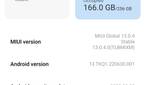 Screenshot of About phone section on a Xiaomi 12 Pro with Android 13 installed.