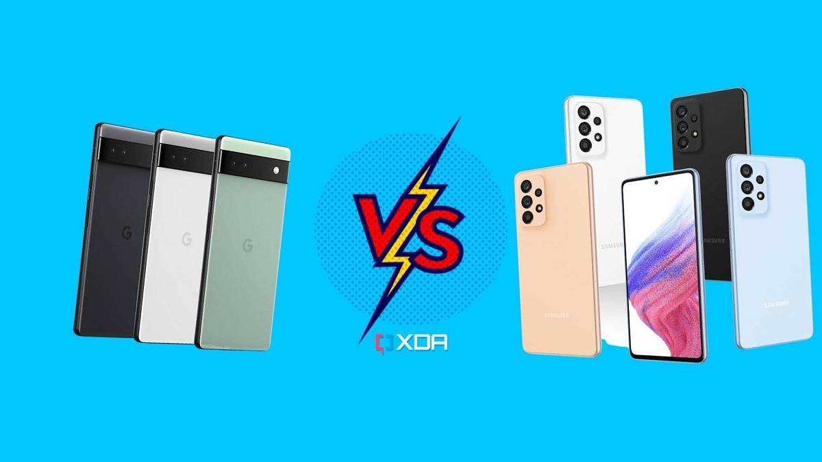 pixel 6a and galaxy a53