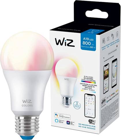 Philips' other smart light brand is a little different to Hue in that there's no hub required. These affordable bulbs are available in white light or RGB and connect directly to your home Wi-Fi. Control with the app, Google Assistant, or even the optional hardware remote. Perfect bulbs to start out with.