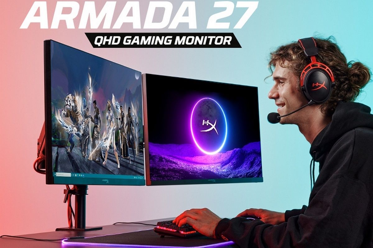 HP-owned HyperX launches its first gaming monitors, the Armada series