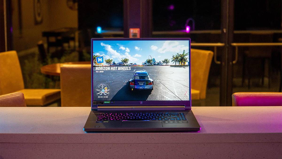 Front view of Acer Predator Triton 500 SE