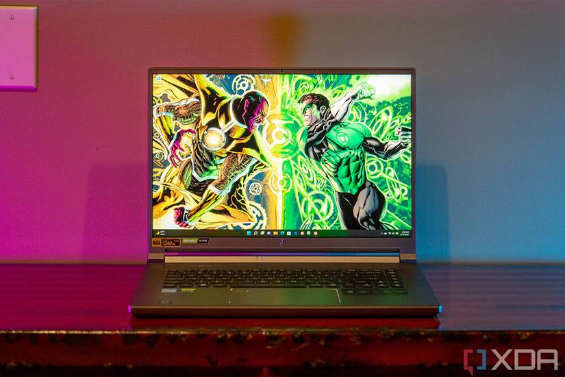 Front view of Acer Predator Triton 500 SE