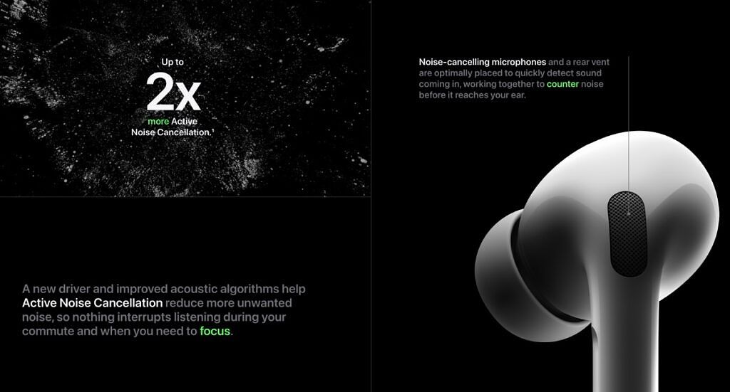 Do the Apple AirPods Pro 2 have Active Noise Cancellation (ANC)?