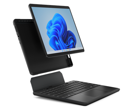 The Brydge SP Max+ is a rugged case and keyboard for the Surface Pro 8