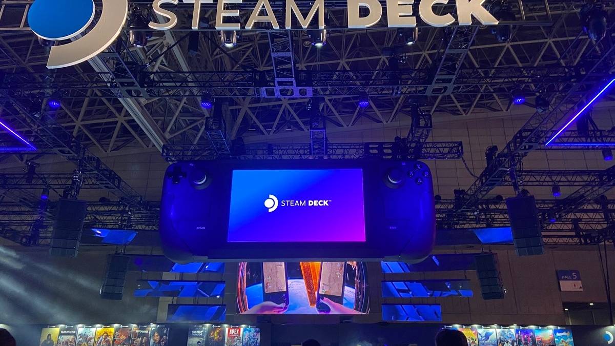 Steam Deck at the TGS 2022