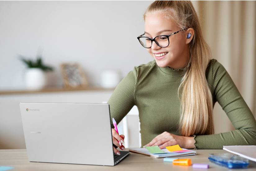 The Samsung Galaxy Book Go is an affordable Chromebook for students with some caveats