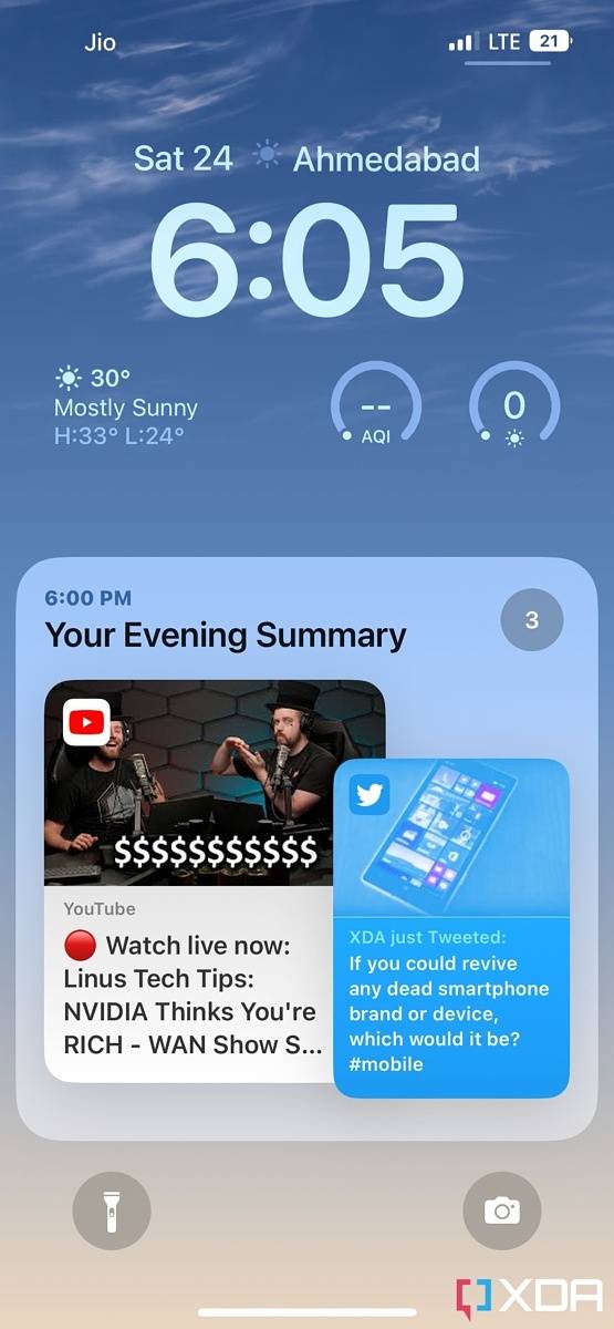 iOS 16 Scheduled summary