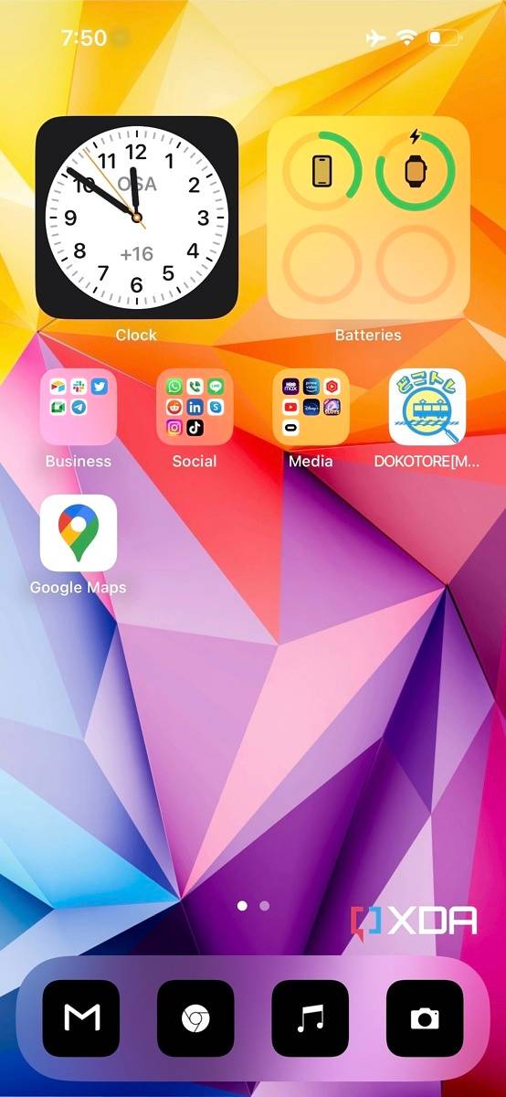 iOS 16 screenshots