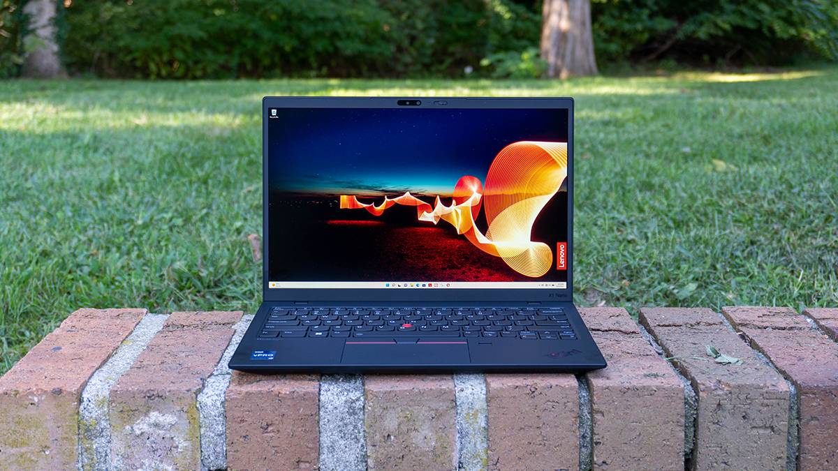 Front view of ThinkPad X1 Nano