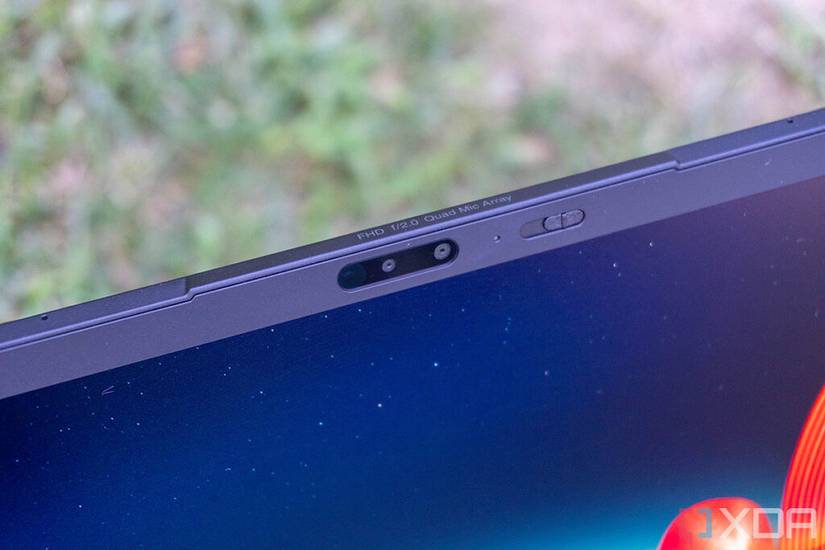 Close up of ThinkPad X1 Nano webcam