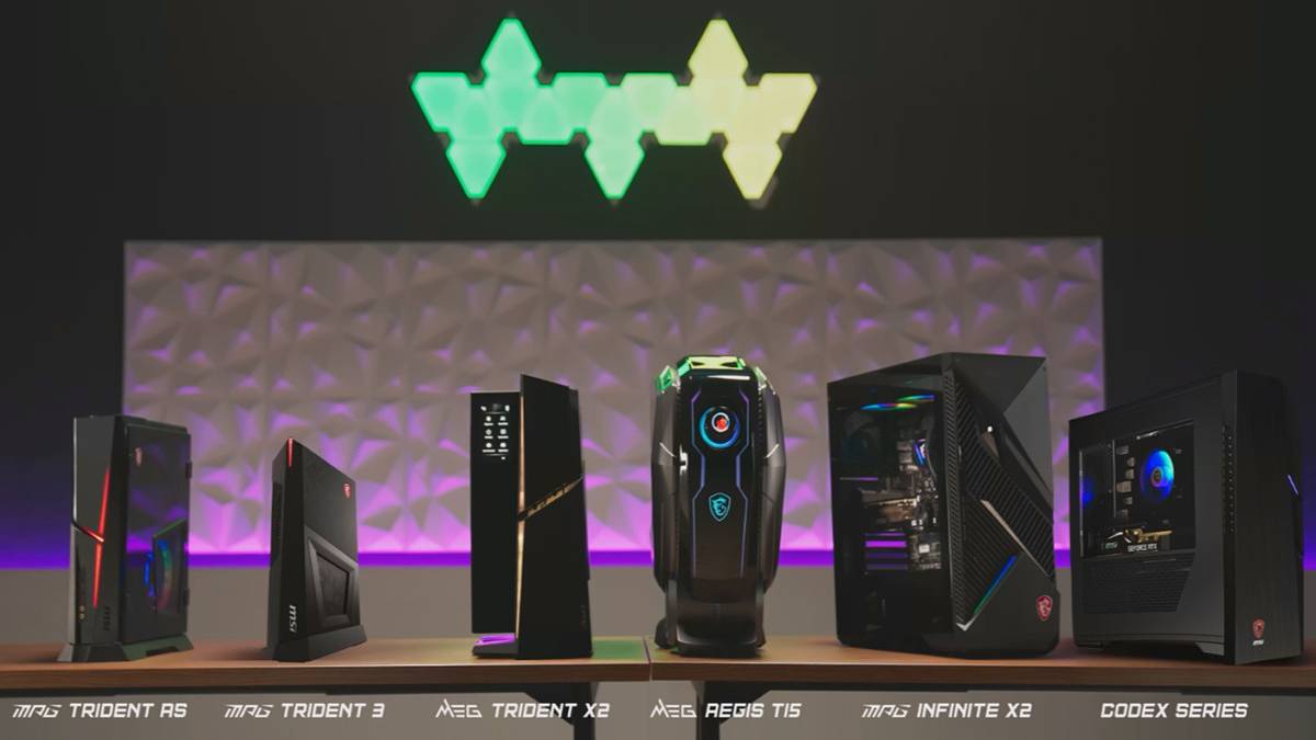 MSI unveils new desktop lineup with 13th-gen Intel CPUs and Nvidia RTX ...