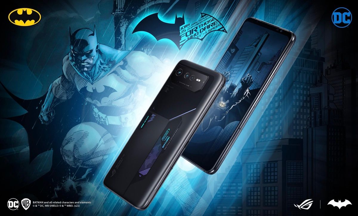 The ROG Phone 6 gets a Batman-themed overhaul and a couple of cool