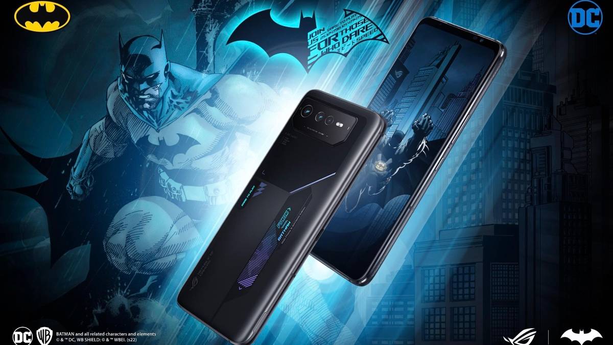 The ROG Phone 6 gets a Batman-themed overhaul and a couple of cool 