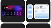 Overdrop weather widgets