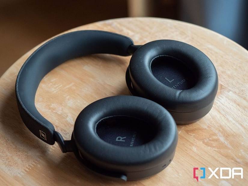 Sennheiser Momentum 4 on a table