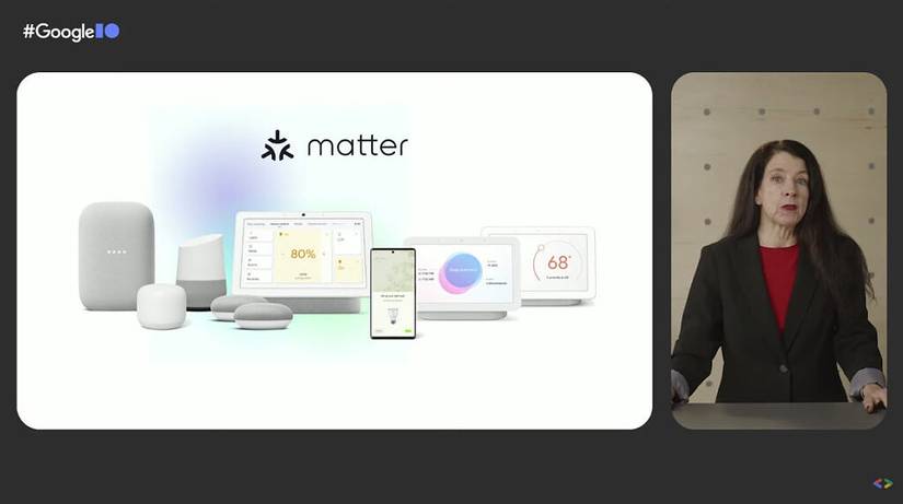 Google Home supporting Matter