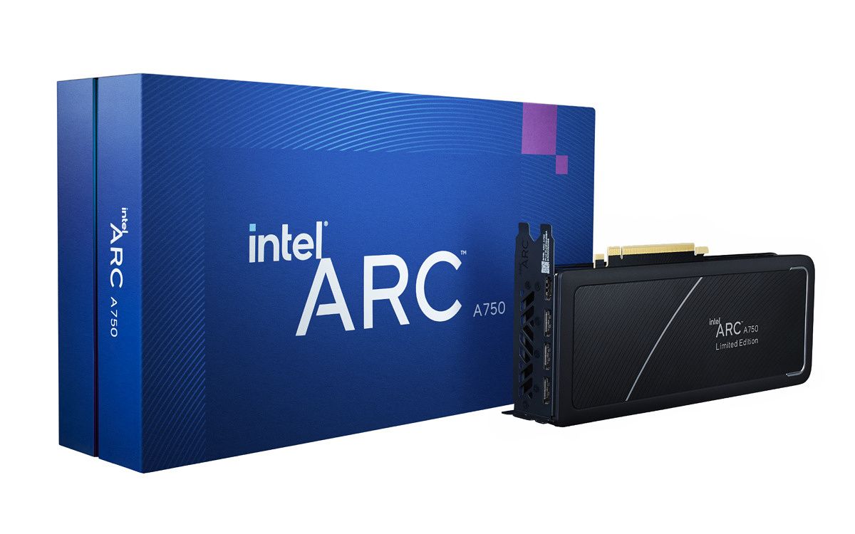 Intel ARC A750 グラフィックカード Intel Arc A750 graphics card launches October 12 for $289