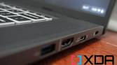 The ports on the left side of the Acer Chromebook 516 GE