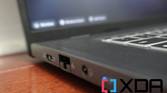 The ports on the right of the Acer Chromebook 516 GE