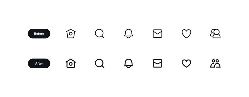 Twitter debuts new icons for web, iOS, and Android