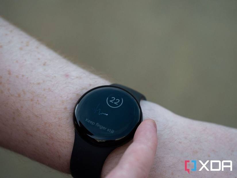 Google Pixel Watch ECG reading