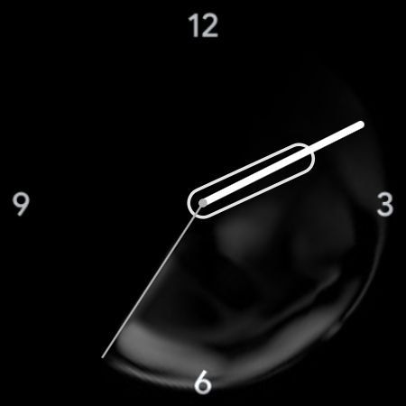 Ink Pixel Watch watch face