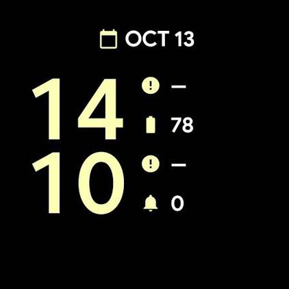 Index Pixel Watch watch face