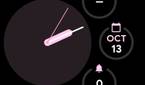 Radial Pixel Watch watch face