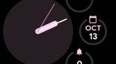 Radial Pixel Watch watch face
