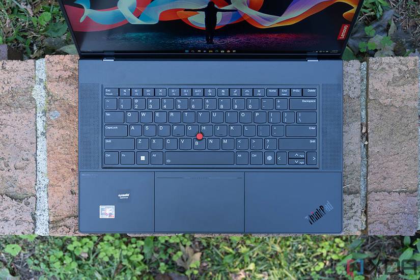 Top down view of ThinkPad keyboard