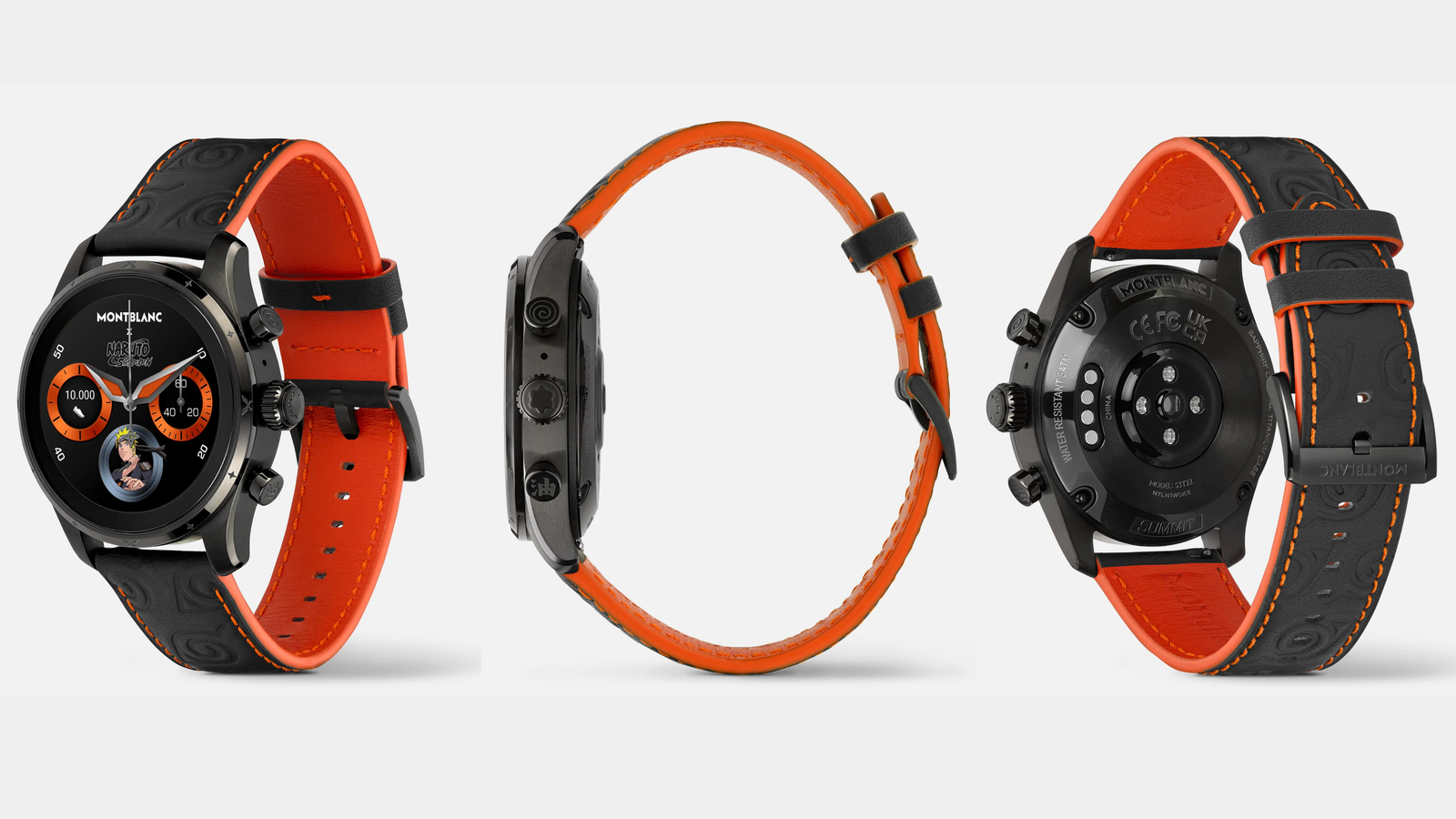 Montblanc releases a new Naruto variant of its Summit 3 smartwatch