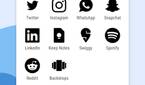 Zwart icon pack 2