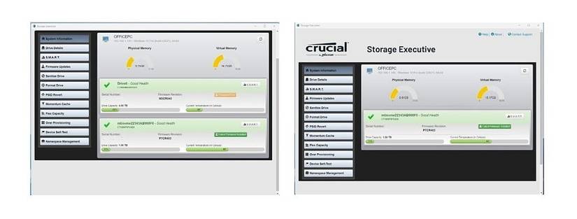 Crucial Companion app