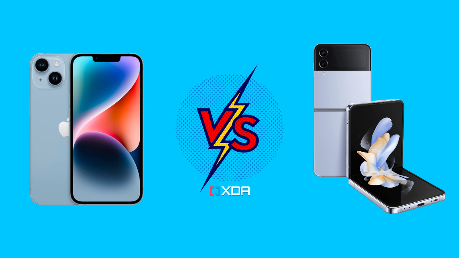 Apple iPhone 14 vs Samsung Galaxy Z Flip 4: Which phone Apple iPhone 14 vs Samsung Galaxy Z Flip 4: Which phone