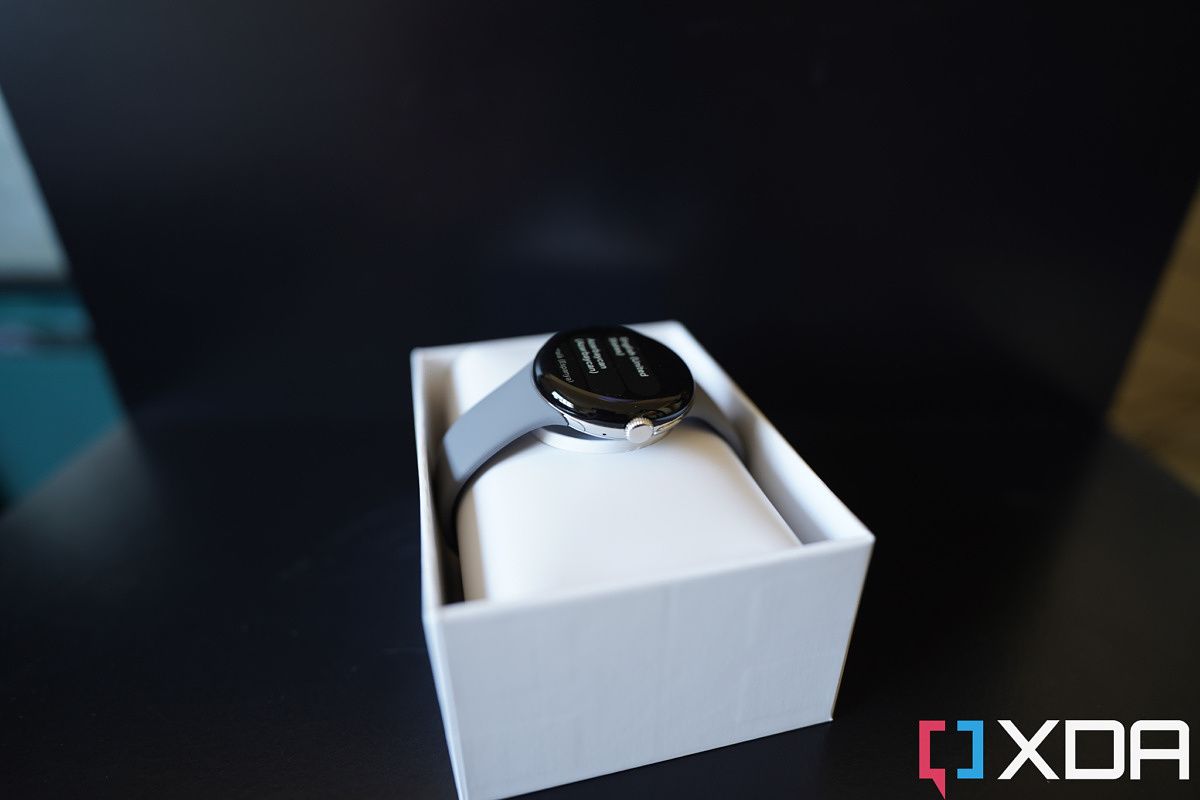 What do you get inside the Google Pixel Watch retail box?